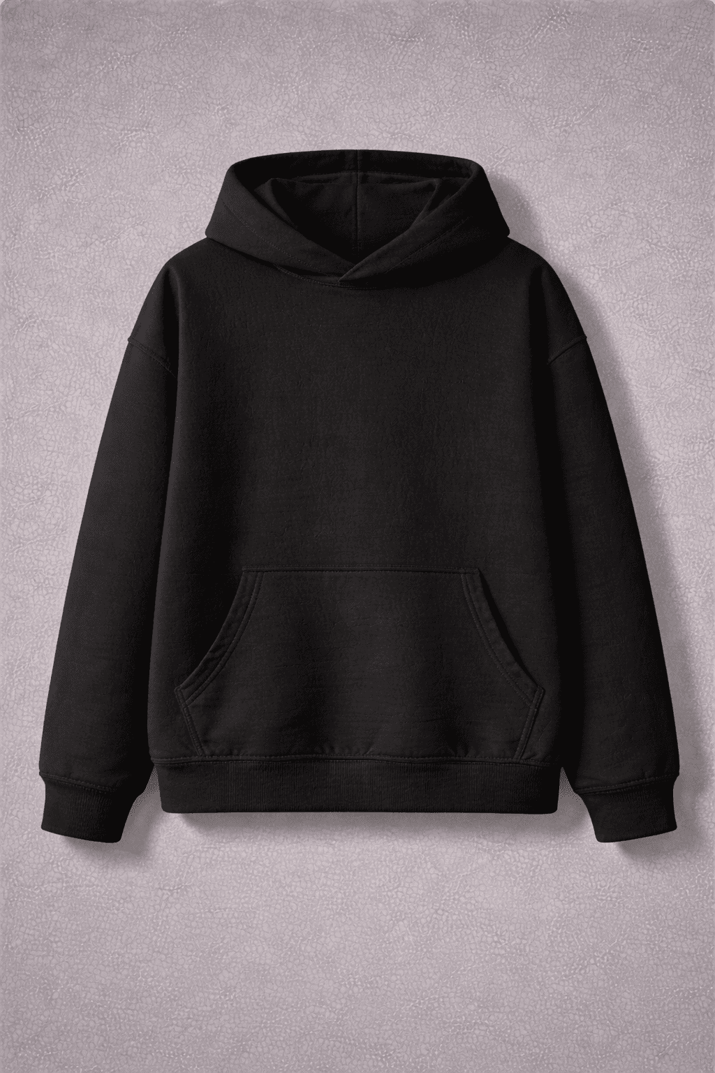 Buzo hoddie unisex negro