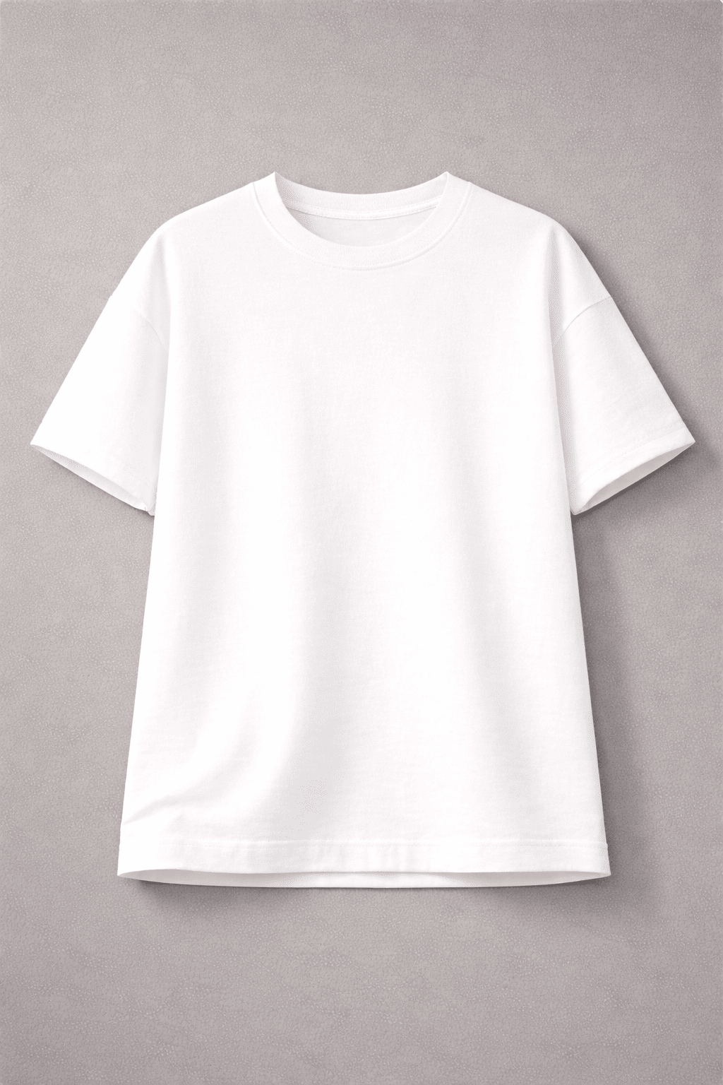 Remera oversize unisex blanca